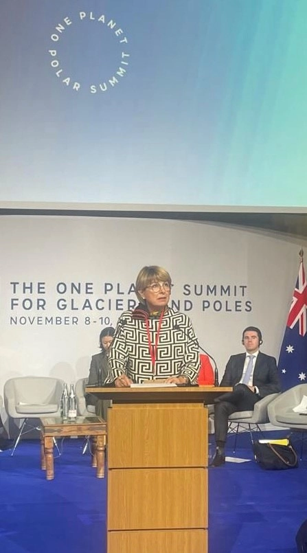 Monaco participe au One Planet Summit pour les Glaciers et les Pôles