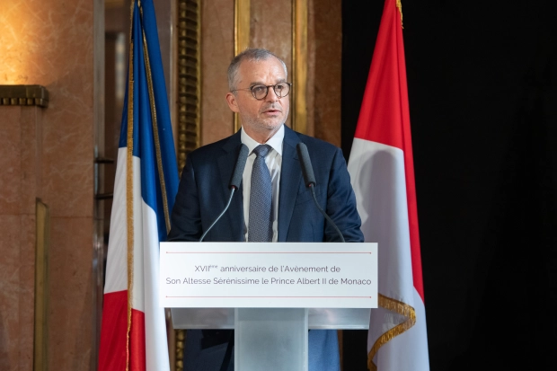 Réception à l'occasion du XVIIème de l'anniversaire de l'Avènement de S.A.S. le Prince Albert II de Monaco