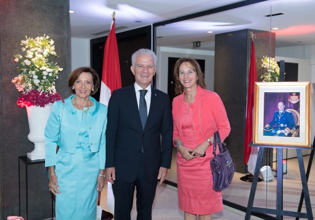 Réception pour célébrer l’anniversaire de l’Avènement de S.A.S le Prince Souverain